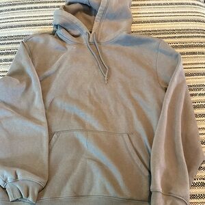 Men's H&M Relaxed Fit Dark Grey Gray Hoodie XL